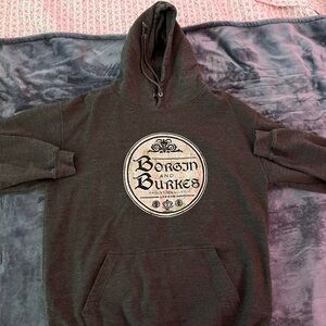 Harry Potter Borgin & Burkes Dark Gray Hoodie from Universal Studios Orlando